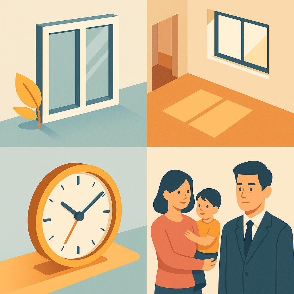 Elementos que determinan si conviene reformar: eficiencia, luz, tiempo y comprador.