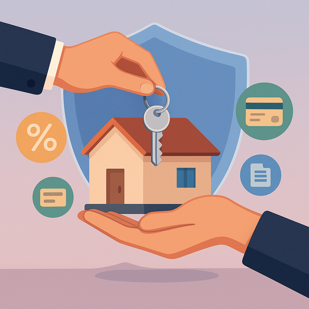 Entrega de llaves tras compraventa segura con protección legal y fiscal.